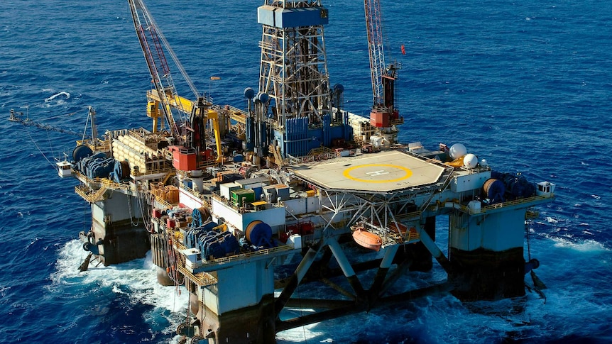 Atwood Eagle Rig which found oil at Phoenix South-1 for Carnarvon Petroleum