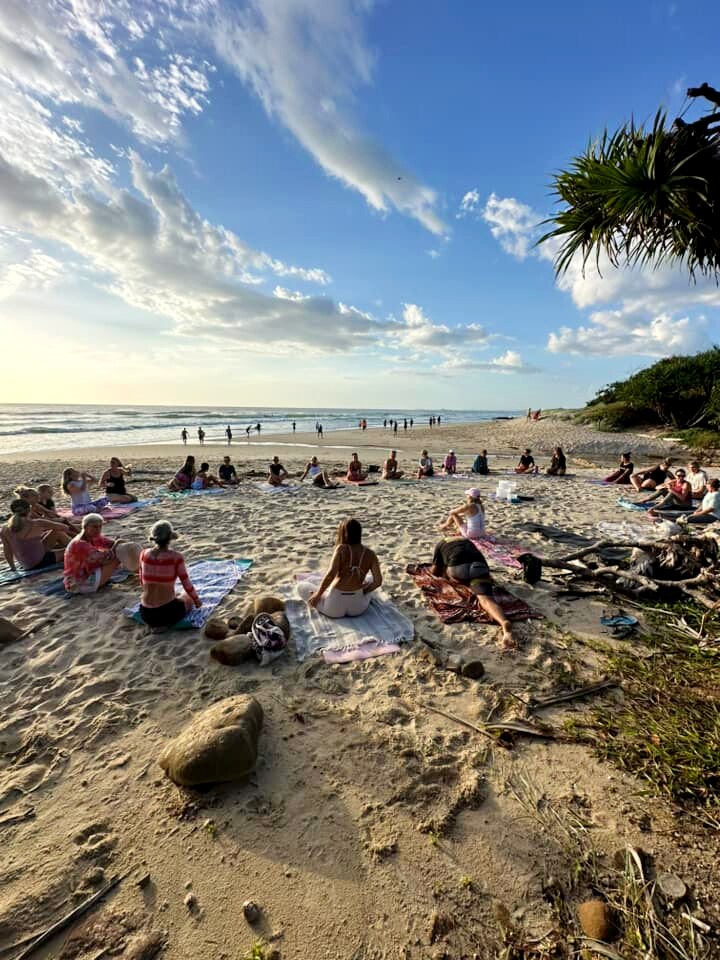 Group of women in a circle