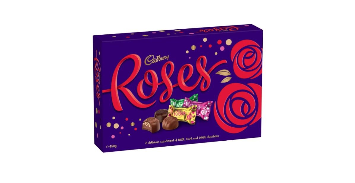 Roses cut raspberry, peppermint & mocha but Turkish Delight survives ...