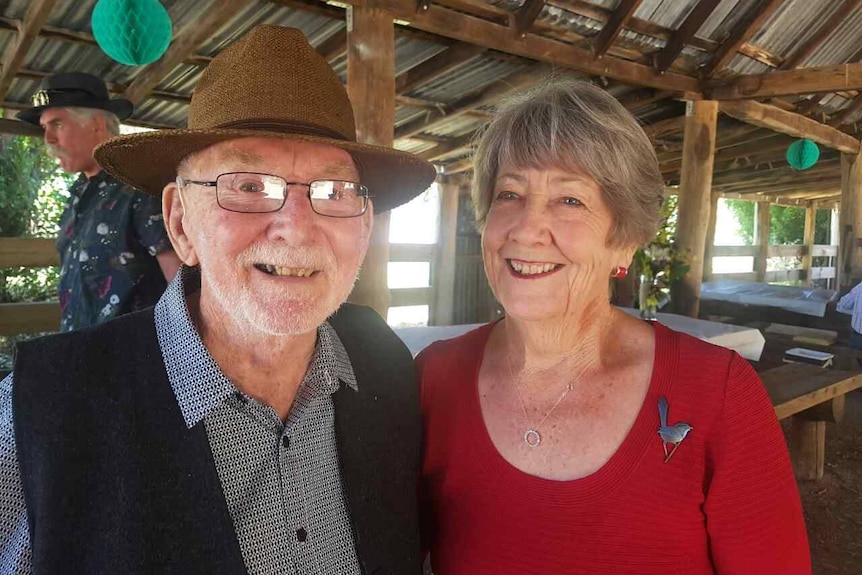 Glyn and Dawn McKay celebrating their 60th wedding anniversary.