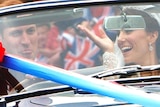 Royal couple take a spin