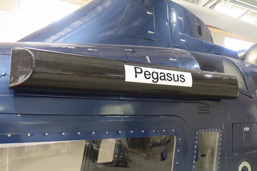 The Pegasus helicopter floatation device
