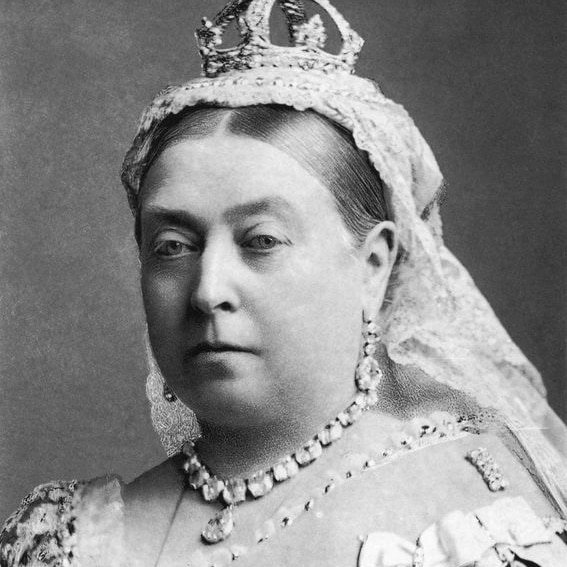 Queen Victoria photographed by Alexander Bassano, 1882.