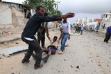 Wounded man evacuated after Somalia UN attack
