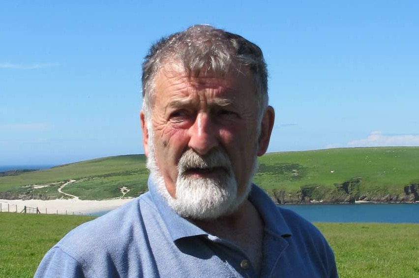 Shetland Islands farmer Jim Budge