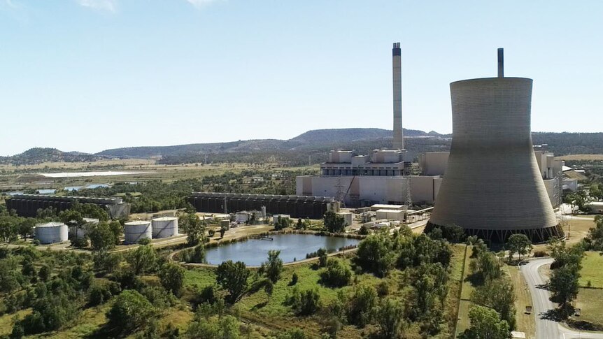 La centrale électrique de Callide dans le centre du Queensland complètement hors ligne
