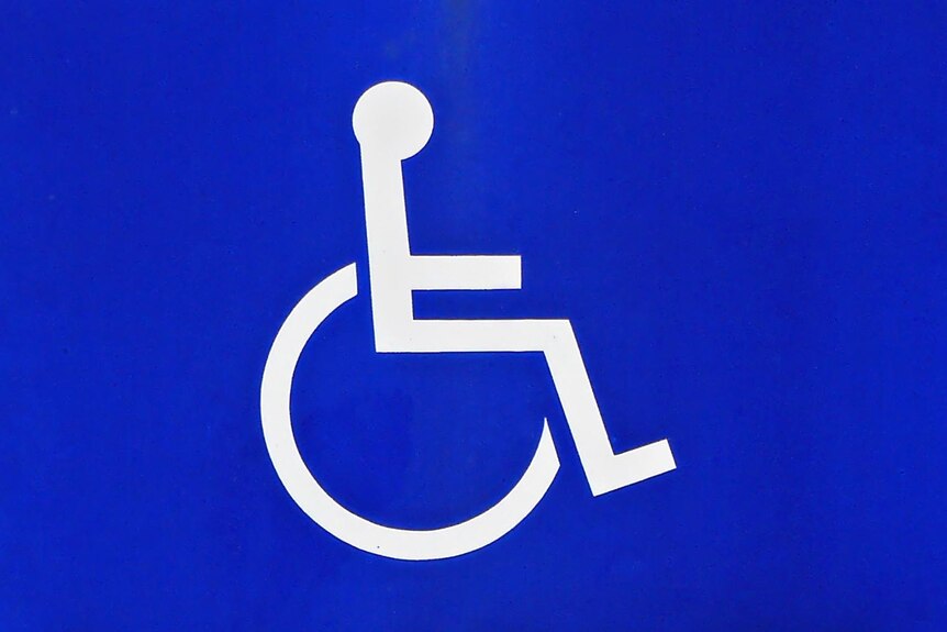 Disabled sign.