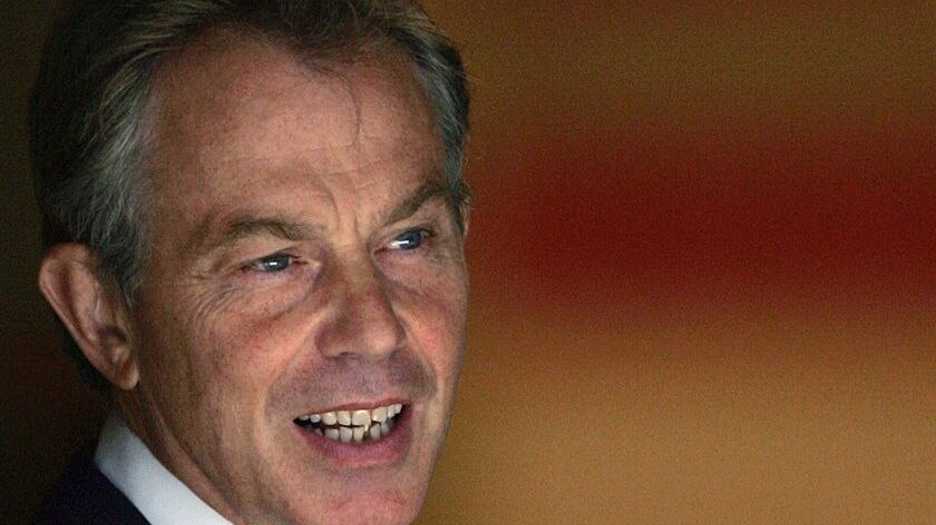 A spokesman says Tony Blair will discuss religious and world issues with the Pope (File photo)