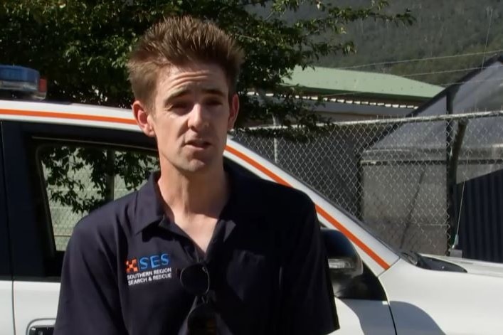 SES volunteer Ben Arthur.