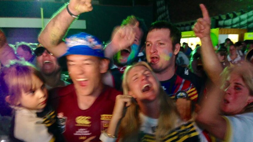 Tears of joy and relief in Townsville as the Cowboys win in extra time.
