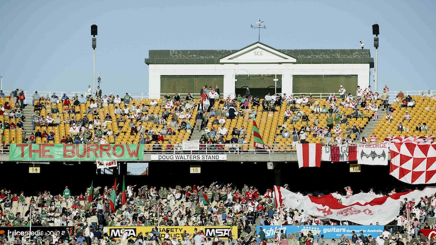 The SCG's "Anthony and Roberts" scoreboard stayed in place behind the Doug Walters stand until 2006.