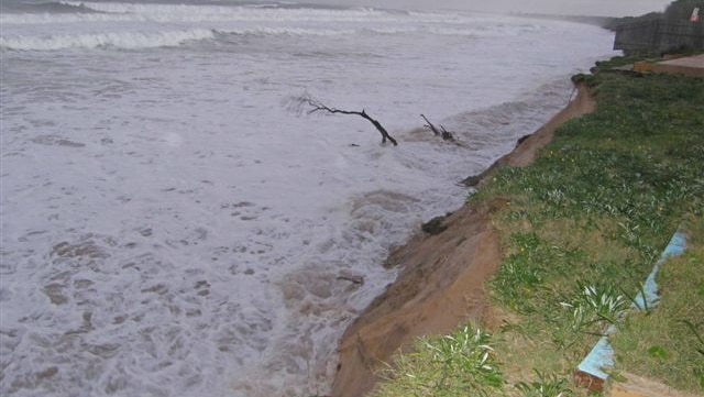 Coastal erosion