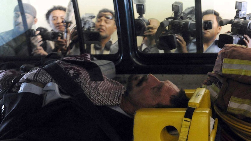 John McAfee was taken to the national police hospital in Guatemala City.