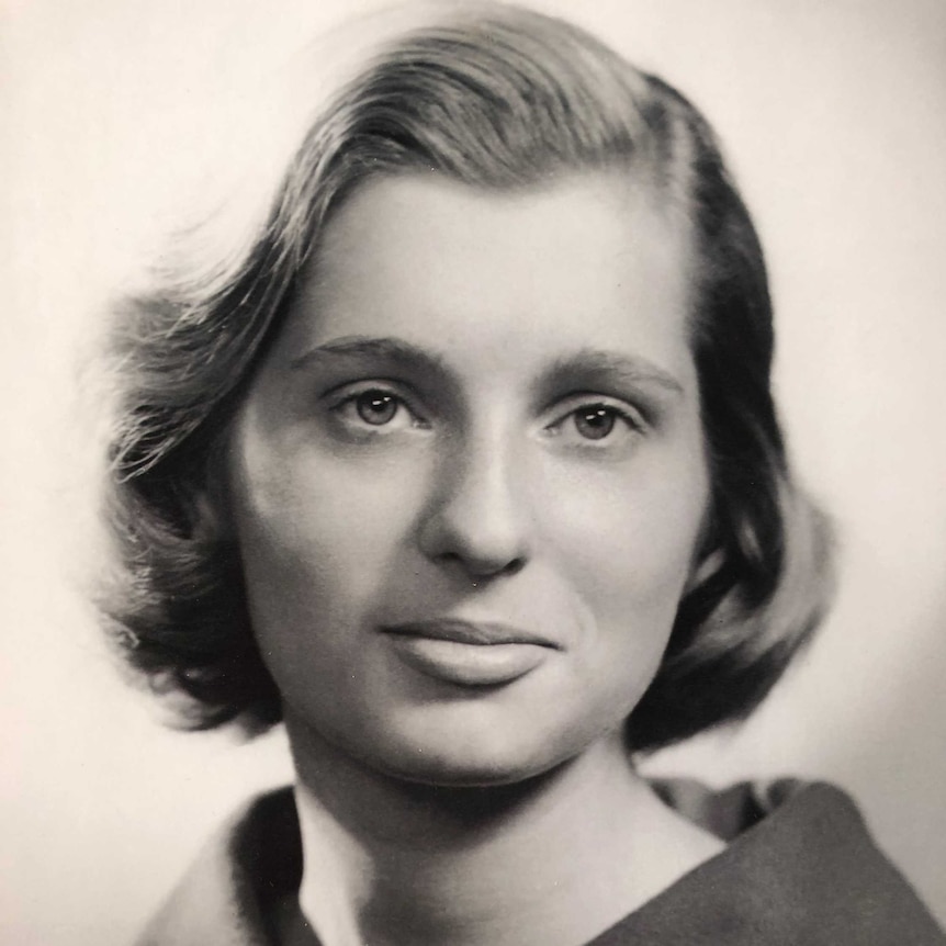 Black and white head shot of Marjorie Ferguson.