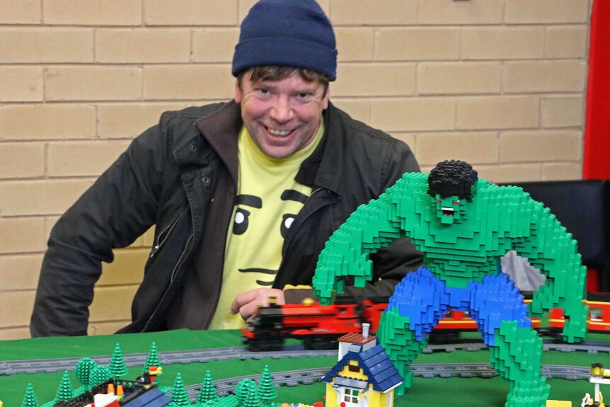David Boddy from the Canberra Lego Users Group