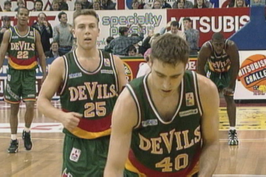 The Hobart Devils ion court in their heyday