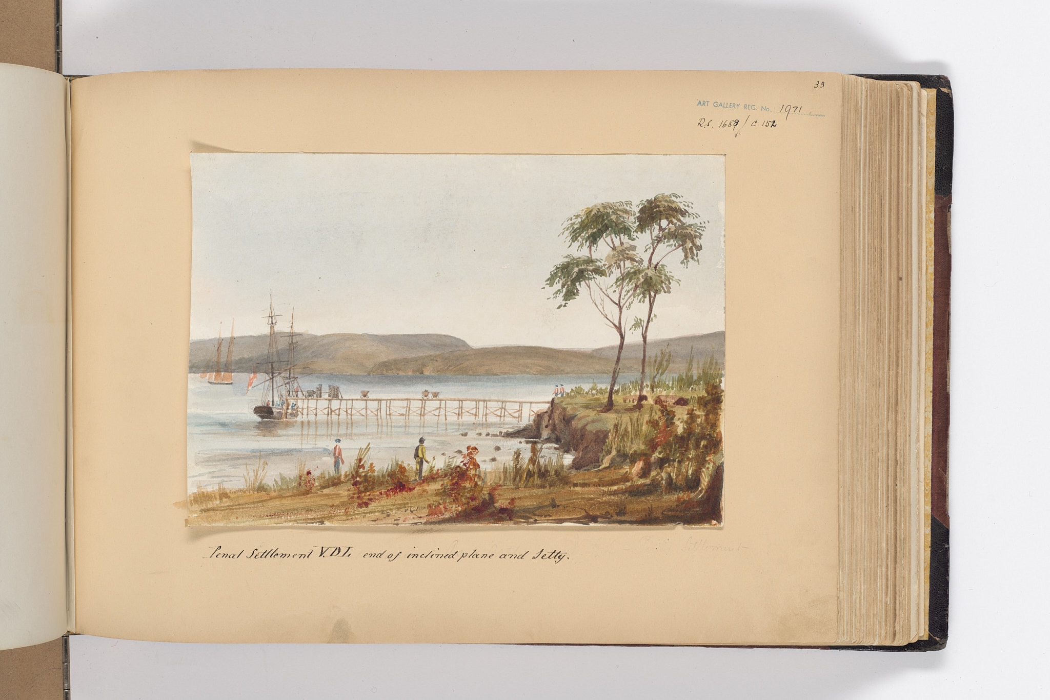 This book of colonial art's been sitting in storage, but that's about to change