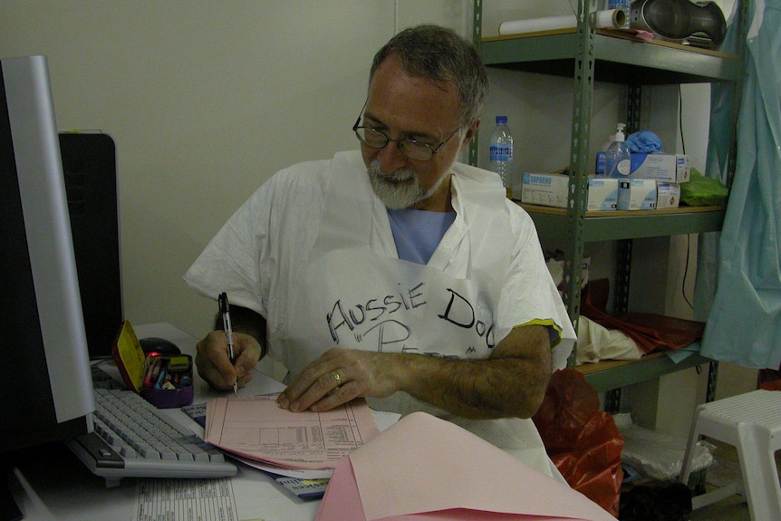 Queensland pathologist Professor Peter Ellis