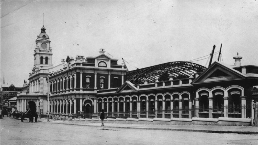 Central Railway Station in Brisbane's CBD in 1901.