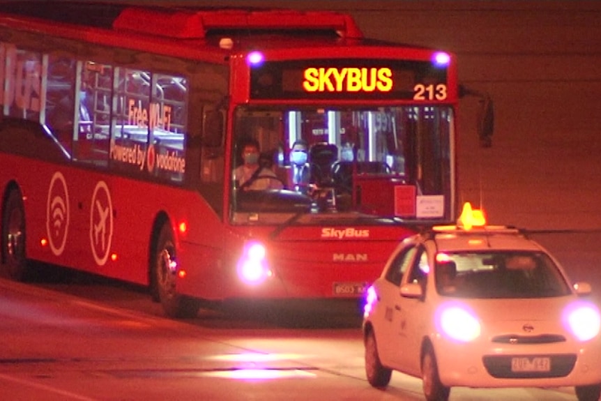 Skybus on tarmac