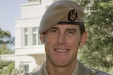 Corporal Benjamin Roberts-Smith with wife Emma Roberts-Smith and twin girls