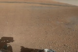 Panorama of the Gale Crater landing site on Mars taken by NASA's Curiosity rover.
