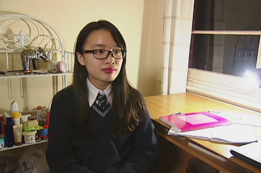 Jennifer Nguyen aged 15 came from Vietnam to school in Australia