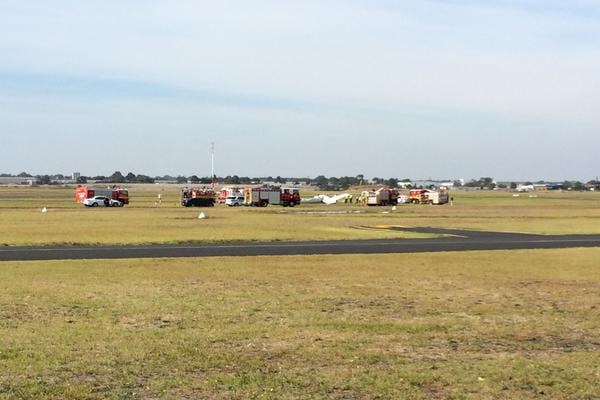 Plane crash at Moorabbin Airport