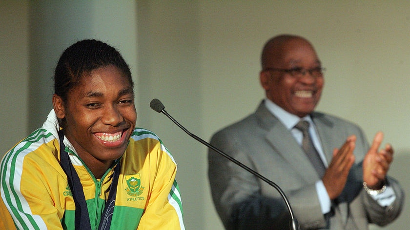 Zuma congratulates Semenya