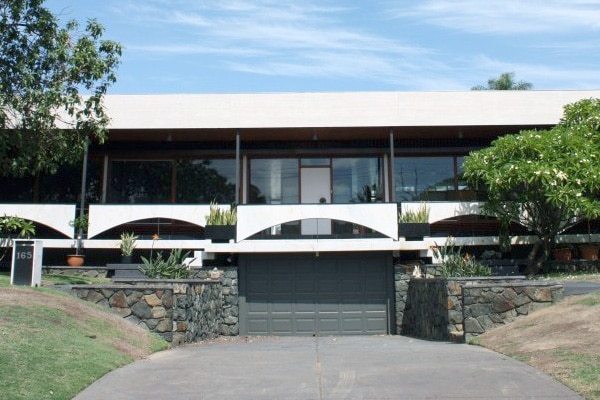 Front shot of Panganin House before the fire.