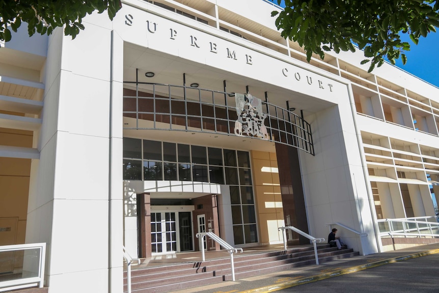 The front of the Supreme Court in Darwin