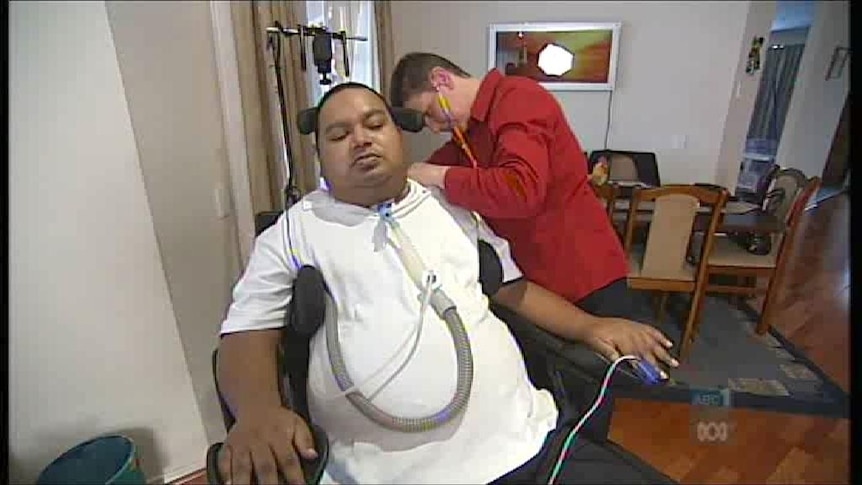 Mo Roaf is finding it easier to breathe after the operation.