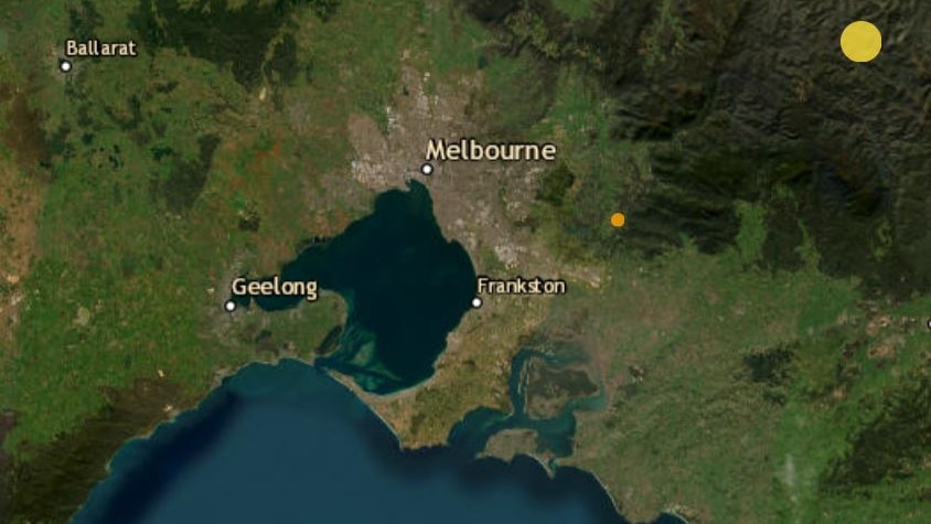 Melbourne struck early in the morning a week after a magnitude 4.6 earthquake