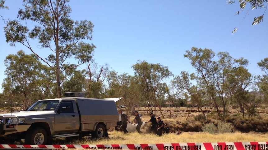 Woman's body found in dry Todd River bed