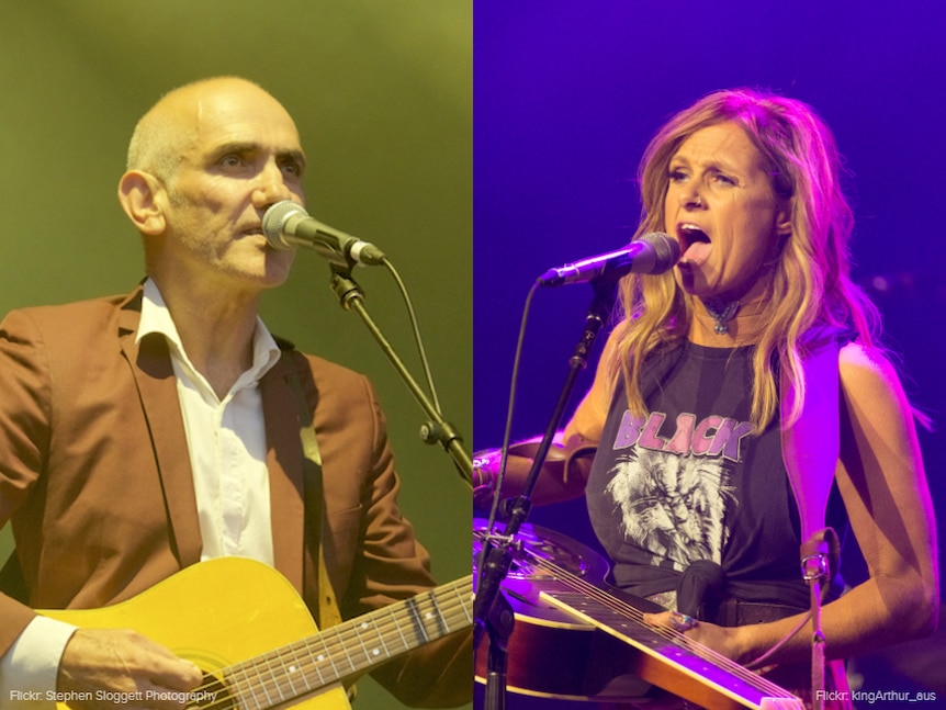 Paul Kelly and Kasey Chambers.