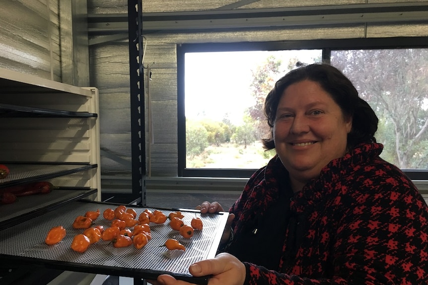 Joy White in her Mannum kitchen