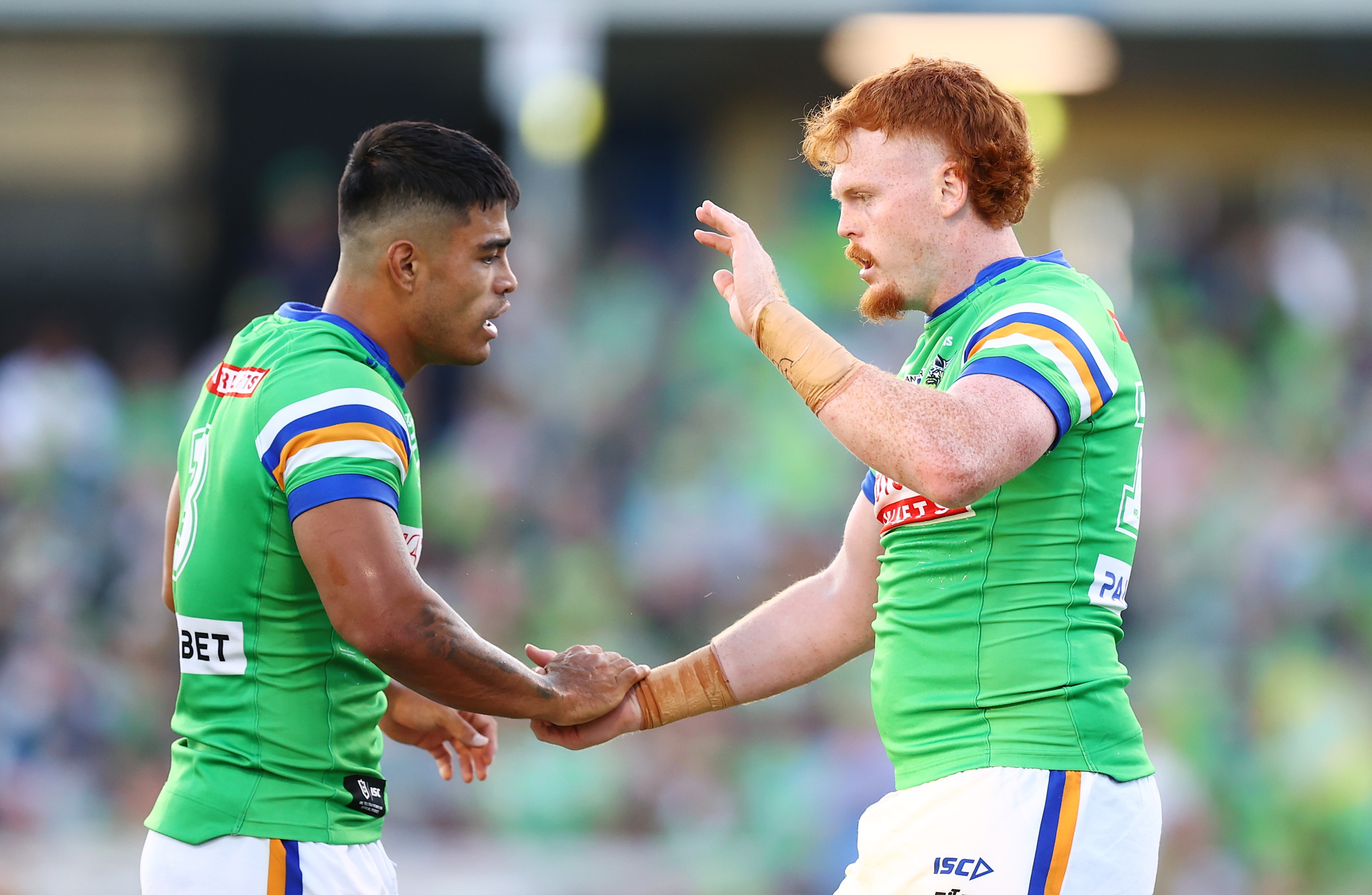 Canberra Raiders Hold Off Cronulla Sharks To Post 24-20 NRL Win ...