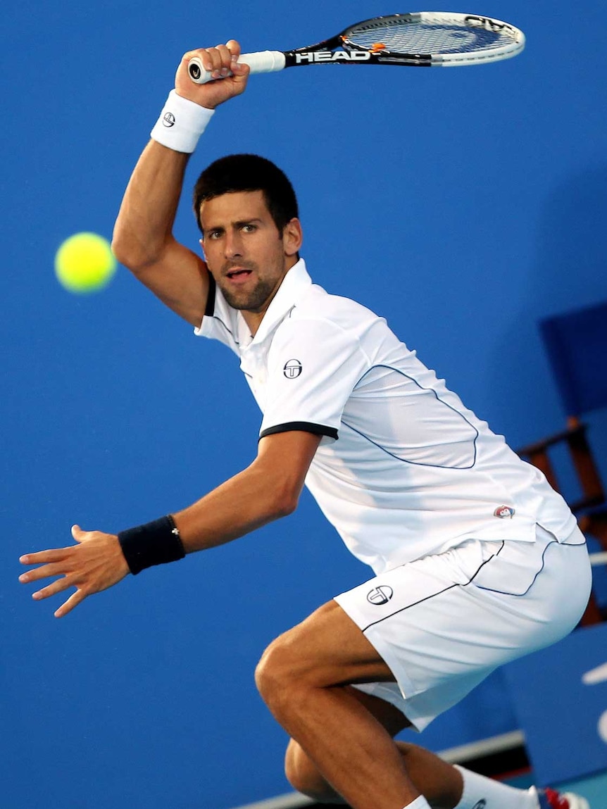 Novak Djokovic is looking to repeat his brilliant 2011 run in the new year.