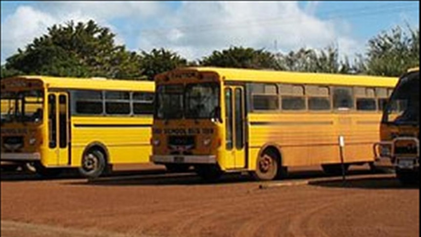 Country school buses