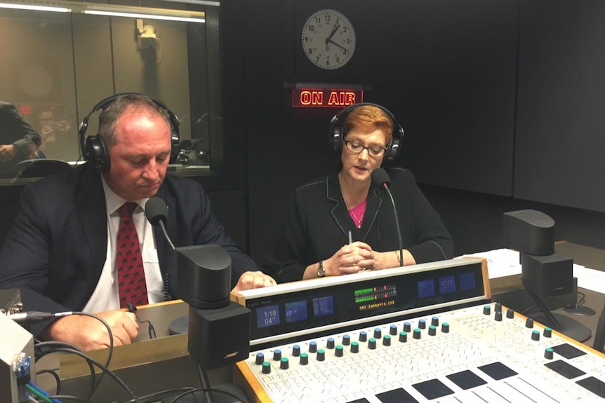 Mr Joyce and Mr Payne made the announcement on the Country Hour on Tuesday.