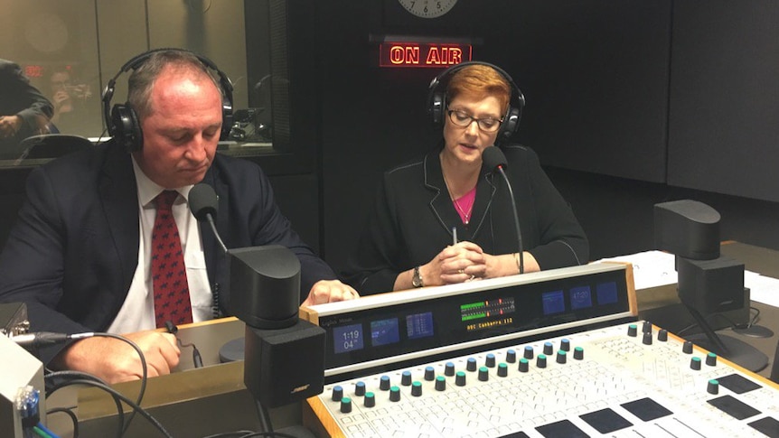 Mr Joyce and Mr Payne made the announcement on the Country Hour on Tuesday.