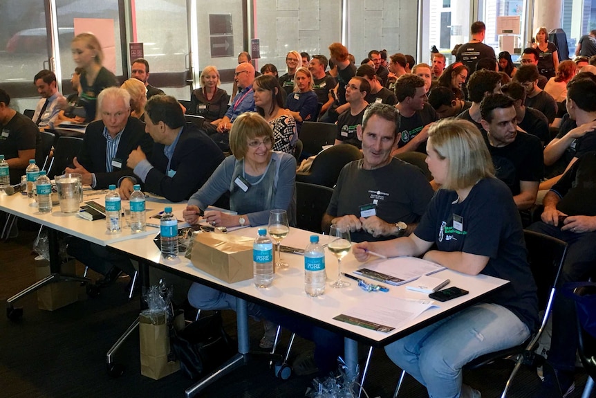 The judges panel: Michael Smellie, Drew Koven, Carol Dickenson, Steve Baxter and Elaine Stead.