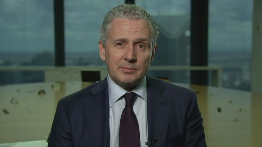 Telstra CEO Andy Penn during an interview