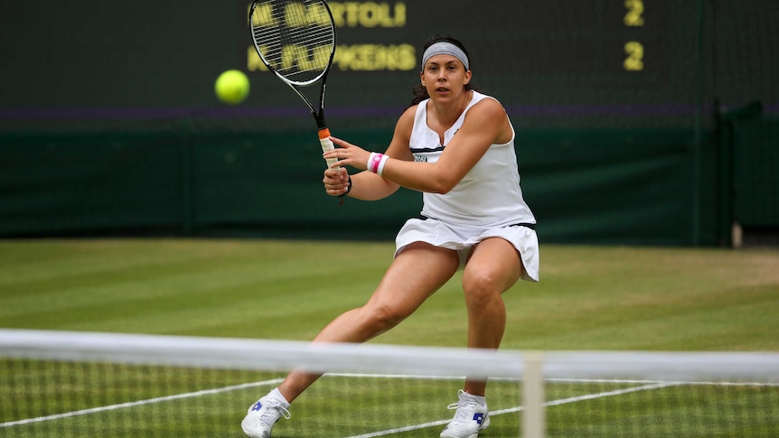 Bartoli thrashes Flipkens to make Wimbledon final