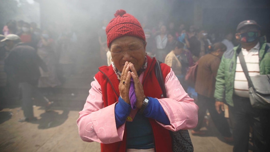 Ankaji Sherpa cremation