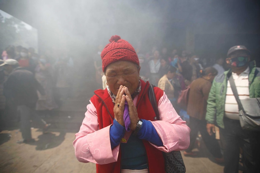 Ankaji Sherpa cremation