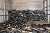Police seized 12 hundred firearms