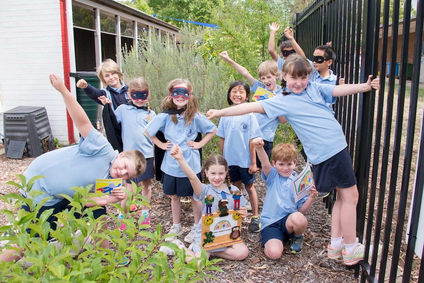 Maribyrnong Primary School 'power rangers'