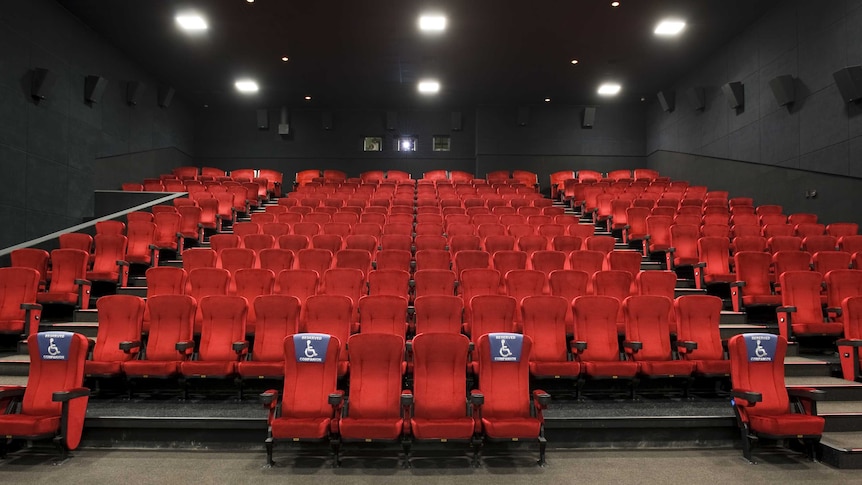 An empty cinema