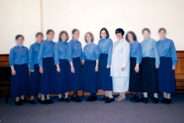 Malka Leifer with school girls